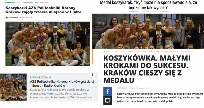 Koszykarki AZS Politechniki z nowymi wyzwaniami