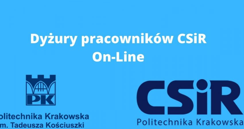 Dyżury pracowników on-line