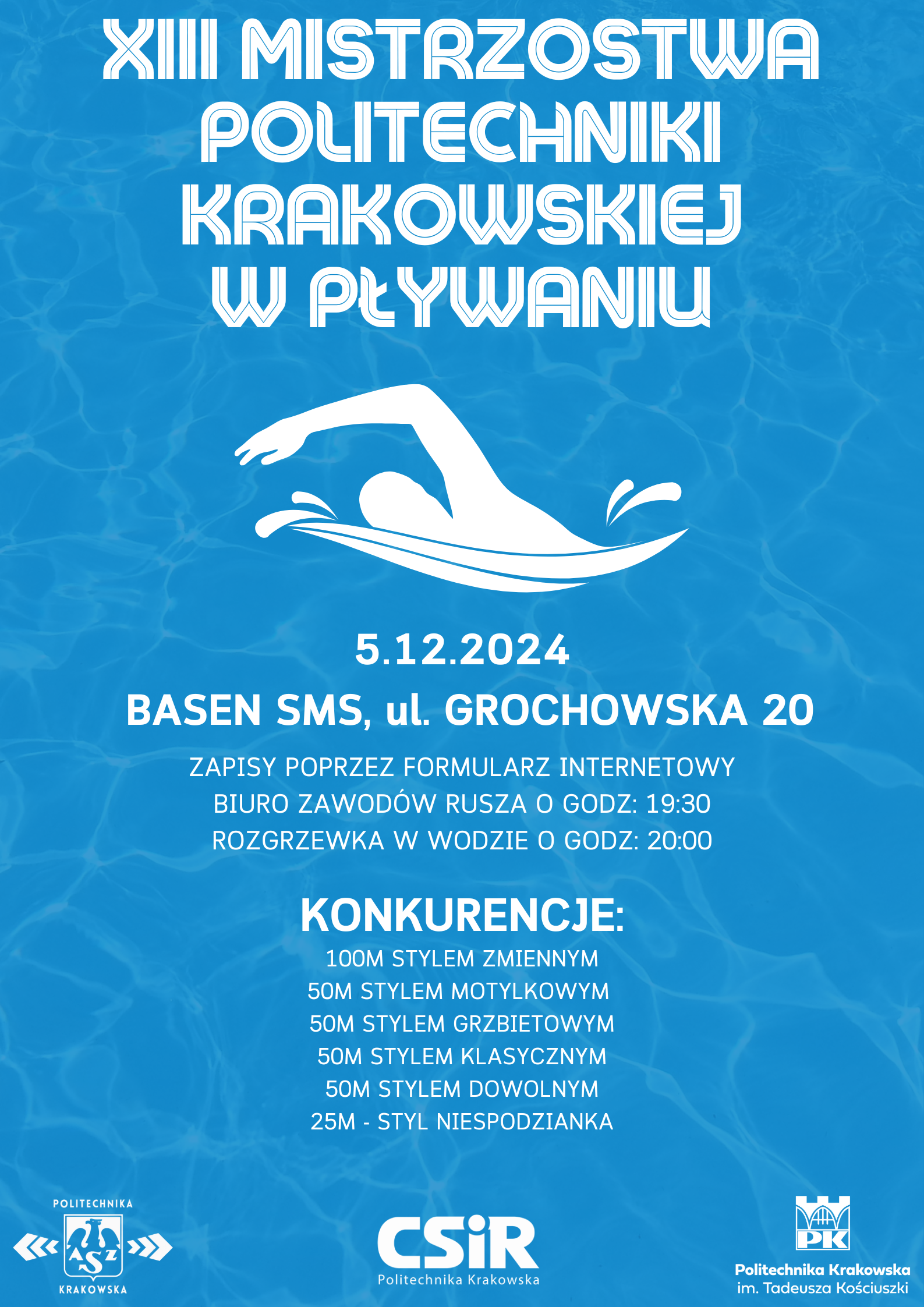 XIII Mistrzostwa PK w pływaniu